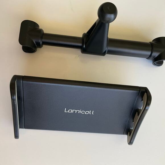 Headrest Mount for Car, Black - Picture 6 of 7